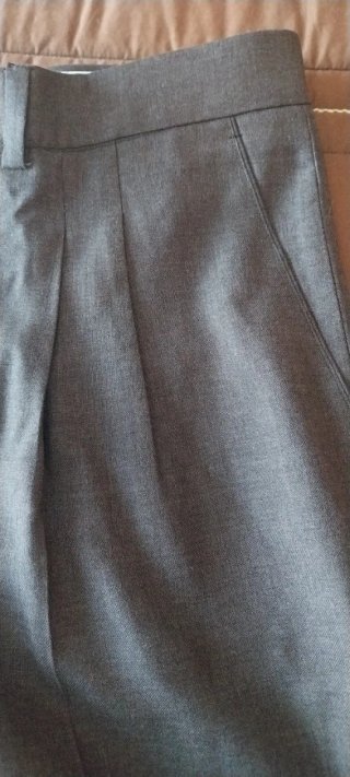 12 Pantalones de vestir grises