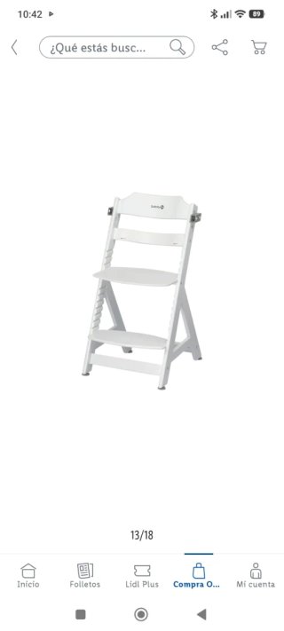Trona Safety First blanca nueva