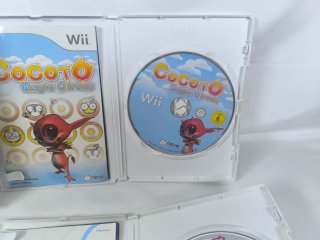 Pacchetto 4 Giochi Wii: Mario Kart, Wii Sport, Cocoto, Cérébrale Académie