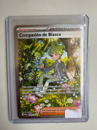 Carta Pokémon Compasión de Blasco Entrenador