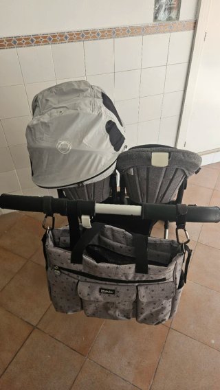 Carro gemelar Bugaboo