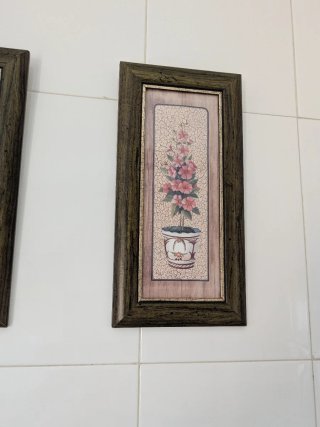Juego de 6 cuadros decorativos