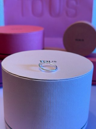 Anillo TOUS serpiente de plata Fragile Nature