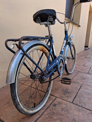 Bicicleta Antigua BH Azul
