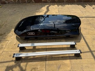 Cofre techo + barras Audi Q5 | 430L | Neg