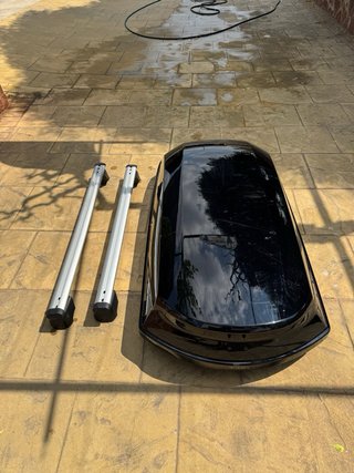 Cofre techo + barras Audi Q5 | 430L | Neg