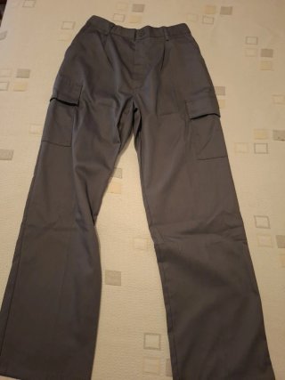 Pantalón de trabajo Velilla gris talla L