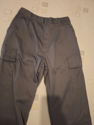 Pantalón de trabajo Velilla gris talla L