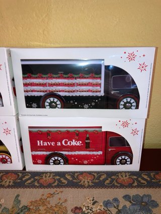 Camiones Coca-Cola Navidad Colección de 4