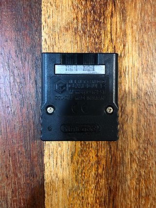 Memory Card Gamecube nera