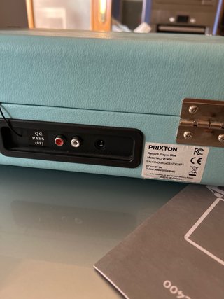 Tocadiscos Portátil Prixton VC400 Azul