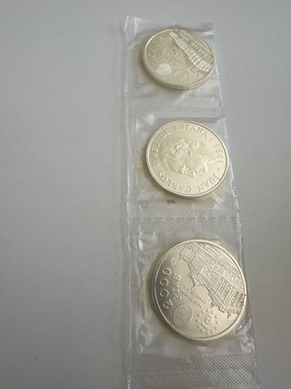 Lote 10 Monedas Plata 1995