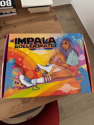 Patines Impala Brillantes Talla 38