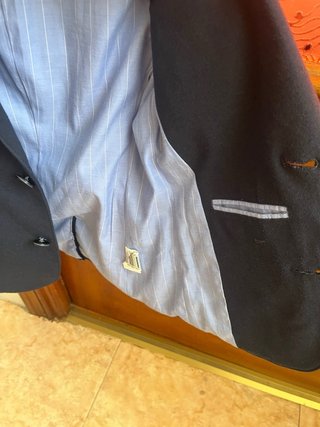 Traje Comunión Niño Negro Talla 7-8