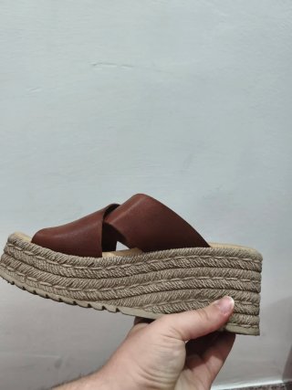 Sandalias Zanco Verano Cuña Madera