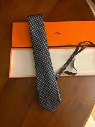 Corbata Hermes Azul