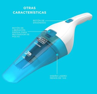 Aspirador Inalámbrico de mano Black&Decker
