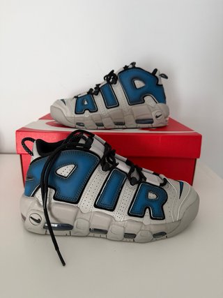 Nike Air More Uptempo Gris/Azul