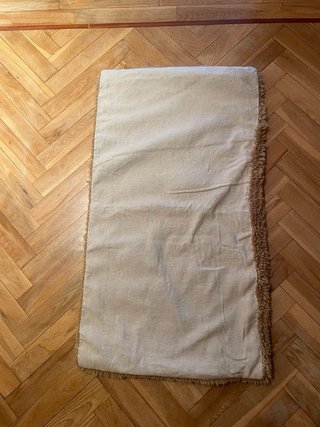 Alfombra de lana hecha a mano 100por60