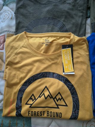 Lote 4 Camisetas Algodón Talla 3XL