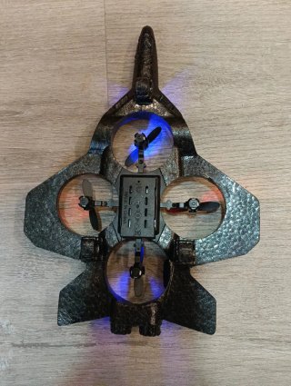 Dron Iniciación Niños Negro/Rojo