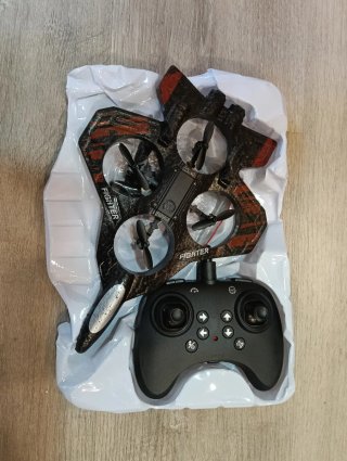 Dron Iniciación Niños Negro/Rojo