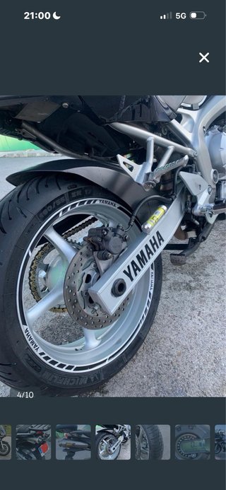 Yamaha Fazer S 600cc 98cc