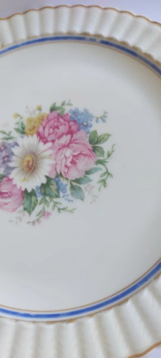 Plato de postre porcelana Limoges Bernardaud 21,8