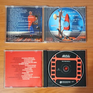 Lote Miliki: 1 DVD y 2 CDs