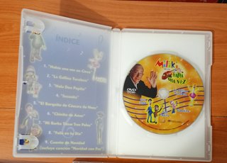 Lote Miliki: 1 DVD y 2 CDs