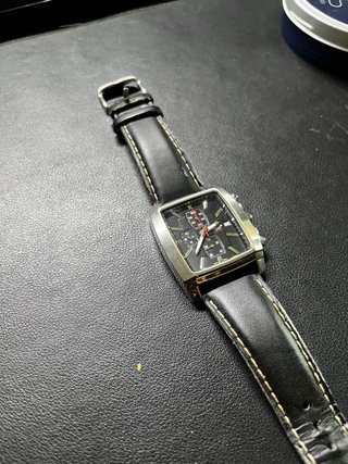 Reloj Casio EF-5091 Cuadrado Negro