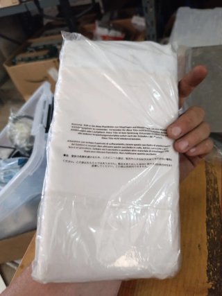 Funda de almohada m DESIGN blanca
