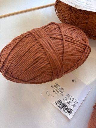 Hilos algodón CASASOL + aguja crochet 5mm