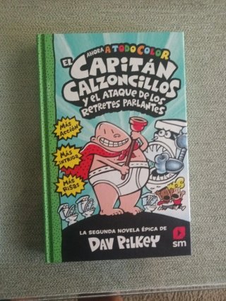Libros Capitán Calzoncillos.