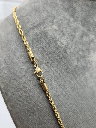 Medalla Acero Quirúrgico Chapado Oro