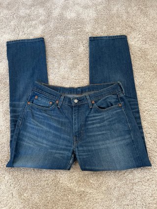Pantalones Levi's W33 L32 Azul Oscuro