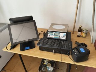 TPV Táctil + Balanza + Teclado+ Impresora