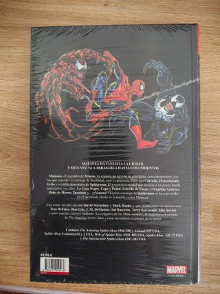 EL ASOMBROSO SPIDERMAN MATANZA MAXIMA