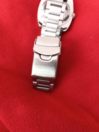 Seiko Automatico Uomo Quadrato Nero