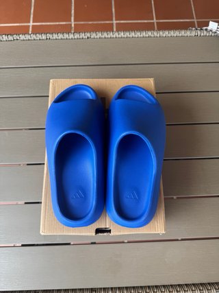 Yeezy Slides Azure