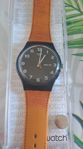 Orologio Swatch SUOB709 - Arancione