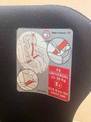 Silla coche Nania 9-36kg