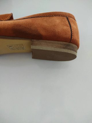 Mocasines Maripaz marrón teja Mujer