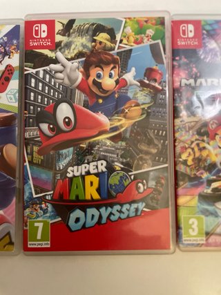 Set de 5 videojuegos para Nintendo Switch de Mario