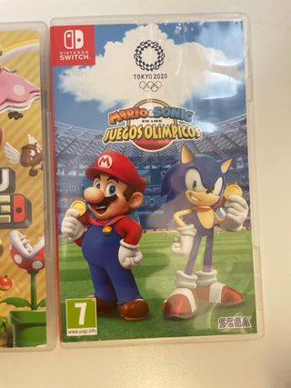Set de 5 videojuegos para Nintendo Switch de Mario
