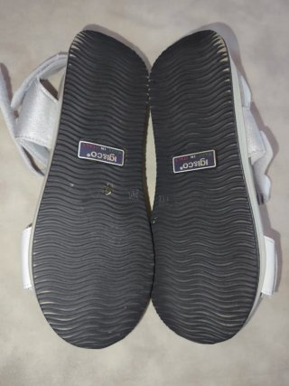 Sandalias Igi&Co Mujer Plata/Blanco