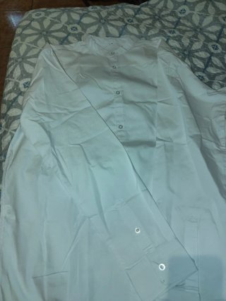 Camisa camarero blanca nueva talla M