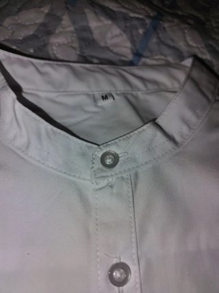 Camisa camarero blanca nueva talla M