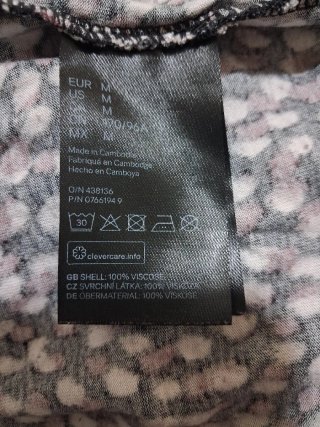 Mono H&M Talla M Estampado