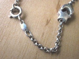 Pulsera Vintage Plata Maciza con contraste 7,22 gr